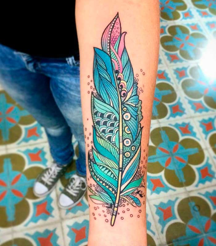 Tatuajes De Plumas Significado Y Mejores Dise Os