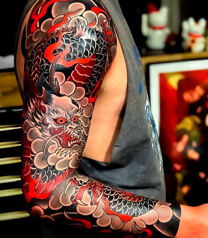 Tatuajes japoneses】?? Significado y mejores diseños ✓