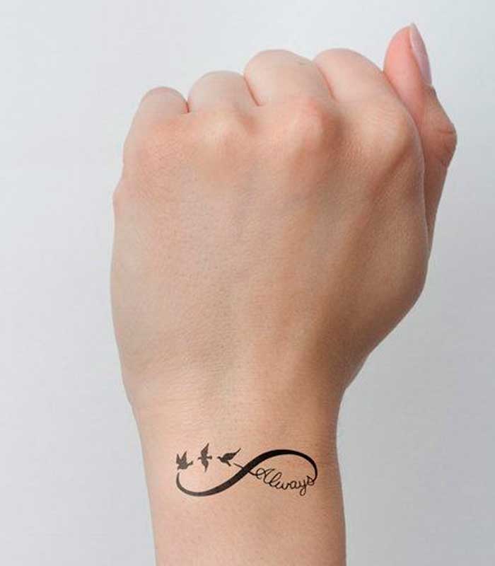 Tatuajes con infinito】♾️ Significado y mejores diseños ✓