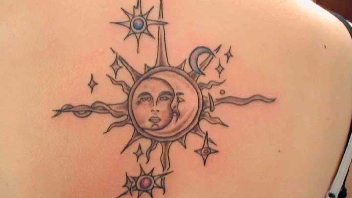【Tatuajes de sol y luna】🌞🌛 Significado y mejores diseños ✅