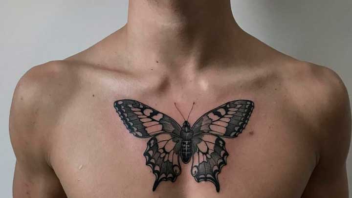 Tatuajes De Mariposas De Colores En El Brazo Kulturaupice