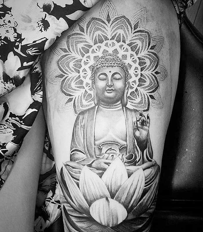 Tatuajes mandalas en el budismo