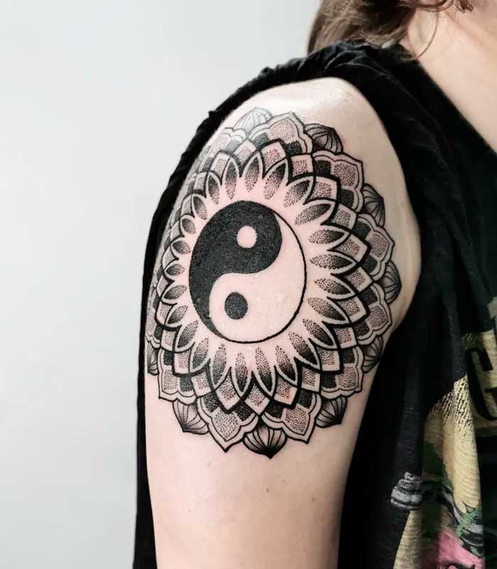 Tatuajes mándalas en el taoísmo
