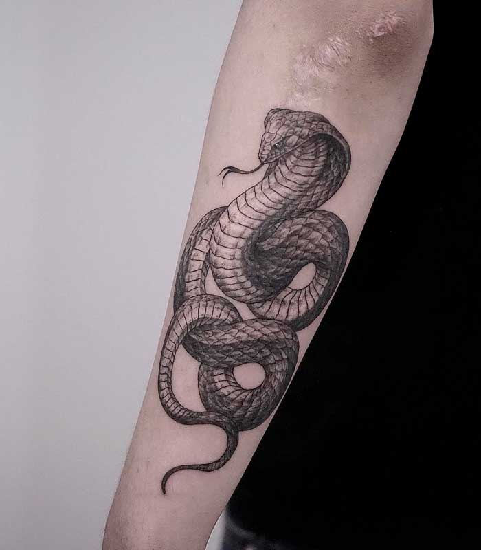 significado de tatuajes de serpientes