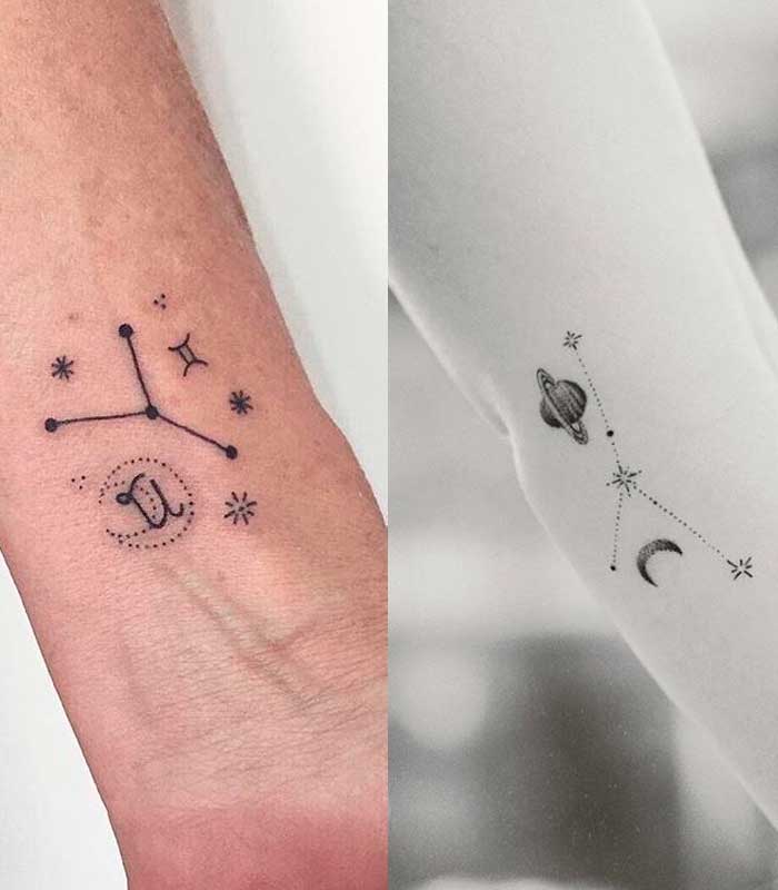 tatuajes constelación cáncer