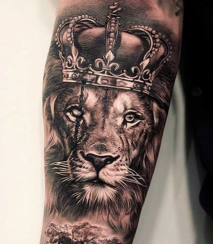 tatuajes de leones para hombres