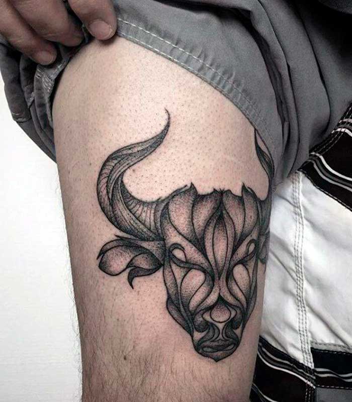 tatuajes tauro para hombres
