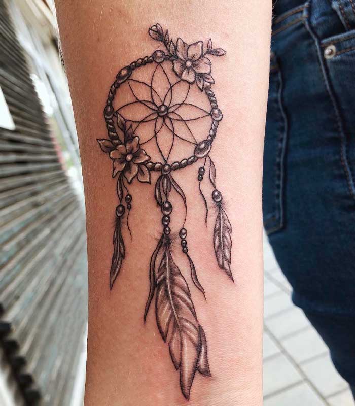 【Tatuajes de atrapasueños】🎐 Significado y diseños