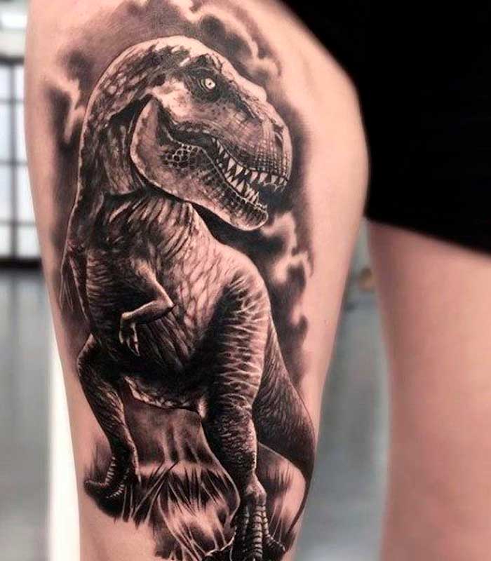 ▷ Tatuajes de dinosaurios: 🦖 Significado, ideas +100 imágenes ✓