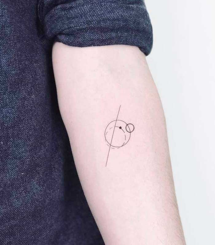 tatuajes geometricos minimalistas