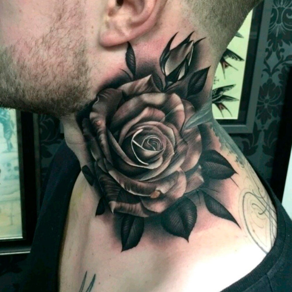 tatuajes de rosas para hombres 14