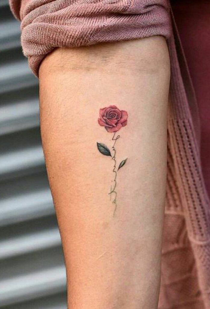 tatuajes de rosas pequenas 1