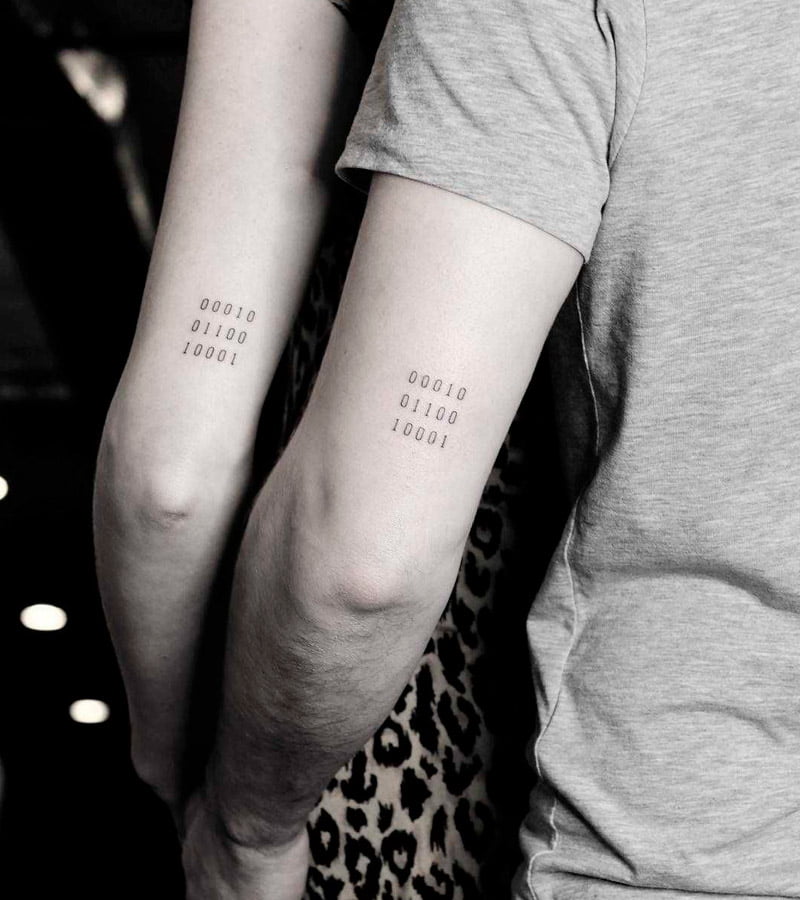 tatuajes minimalistas para parejas 13