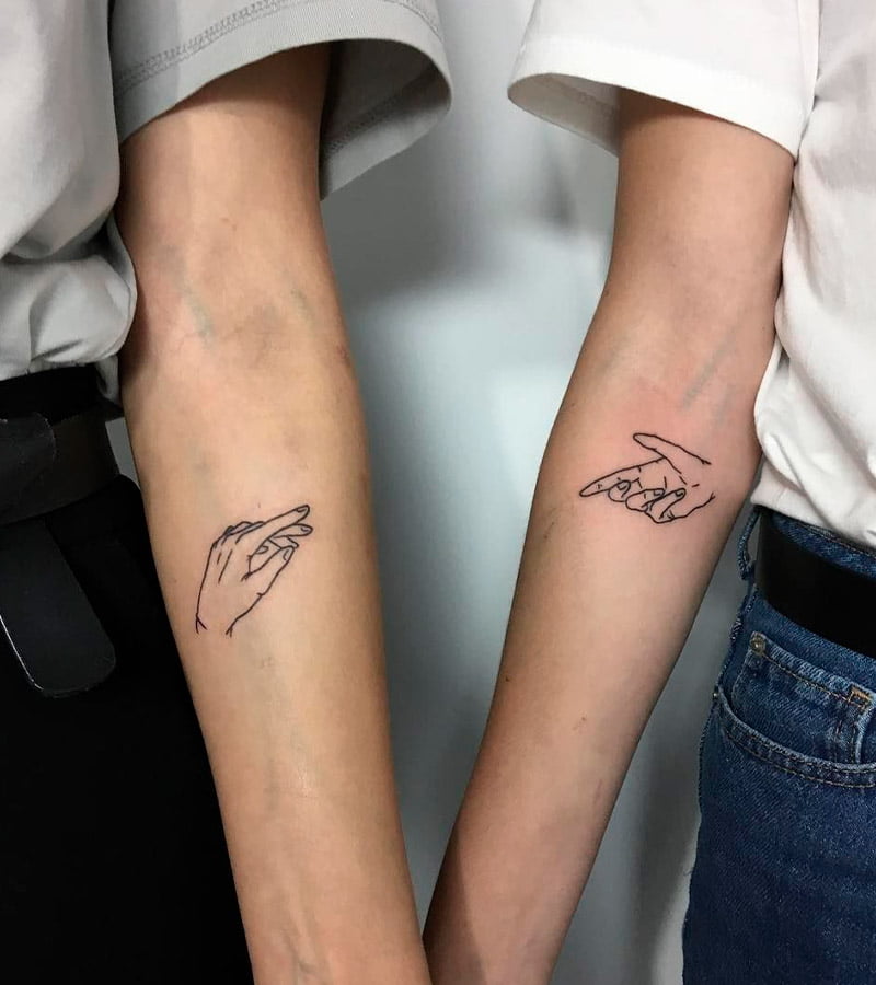 tatuajes minimalistas para parejas 16