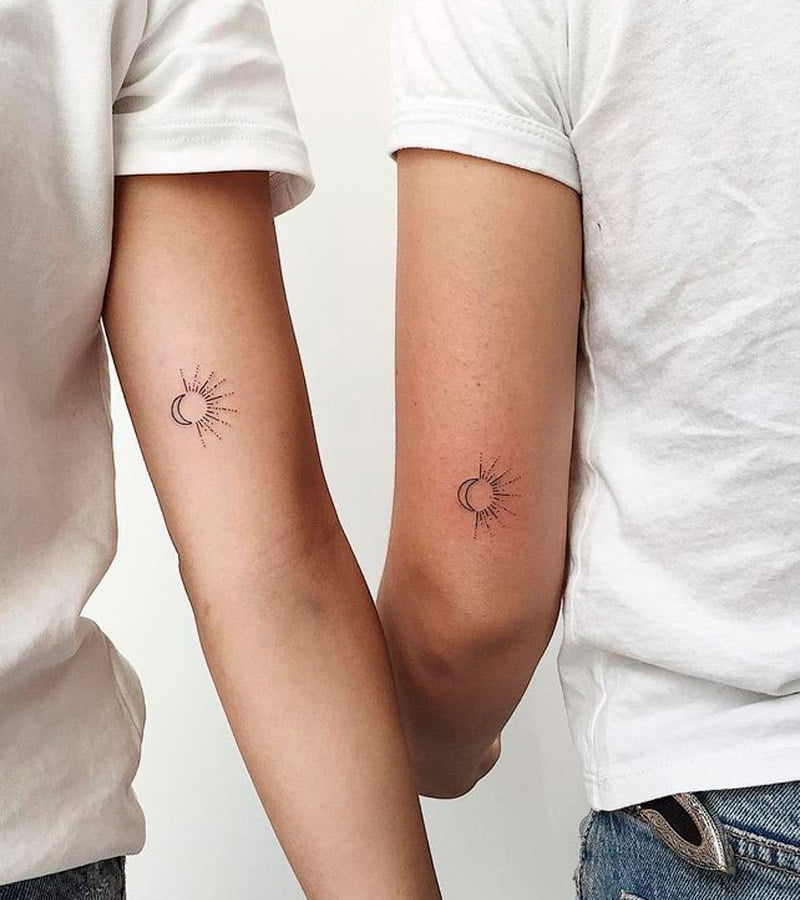 tatuajes minimalistas para parejas 17