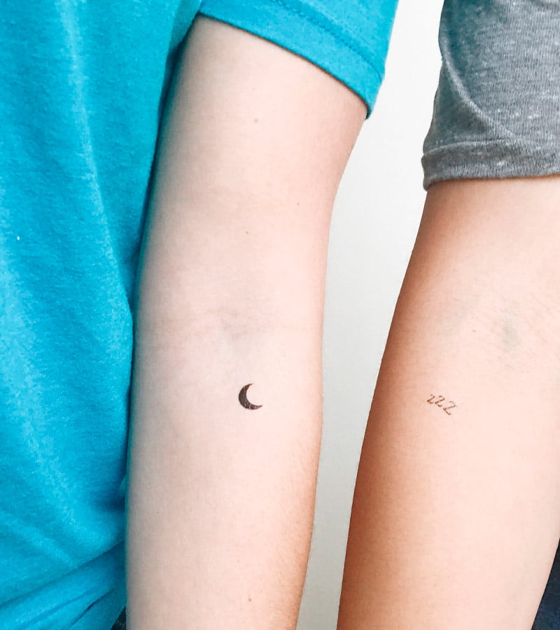 tatuajes minimalistas para parejas 22
