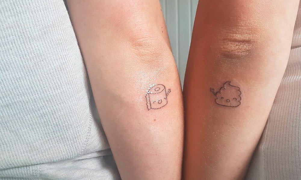 tatuajes minimalistas para parejas 24