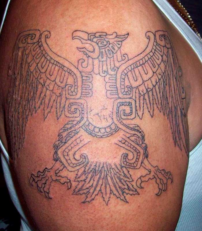aguila maya tatuajes significado
