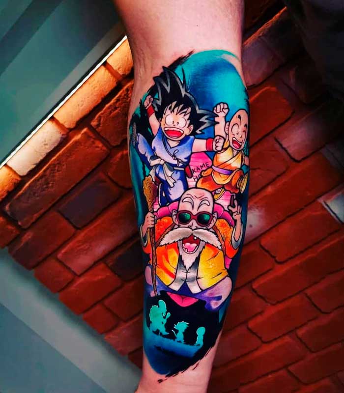 Tatuagem: Cabelo do Goku  Dragon Ball Oficial™ Amino