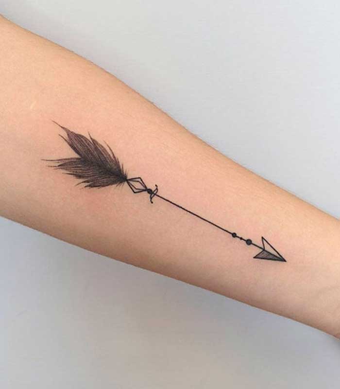 significado de los tatuajes de flechas