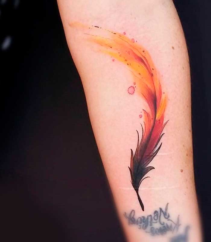 significado de tattoos de plumas