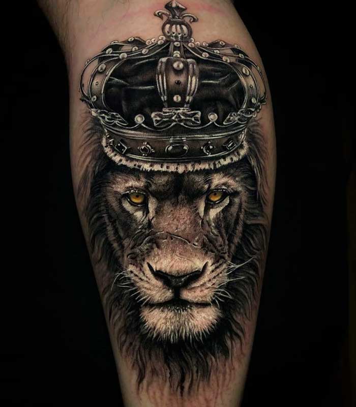 significado de tatuajes de leones