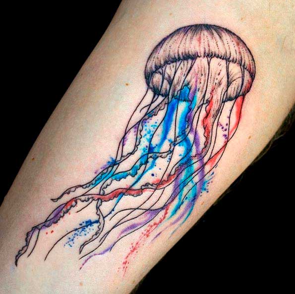 significado de tatuajes de medusas