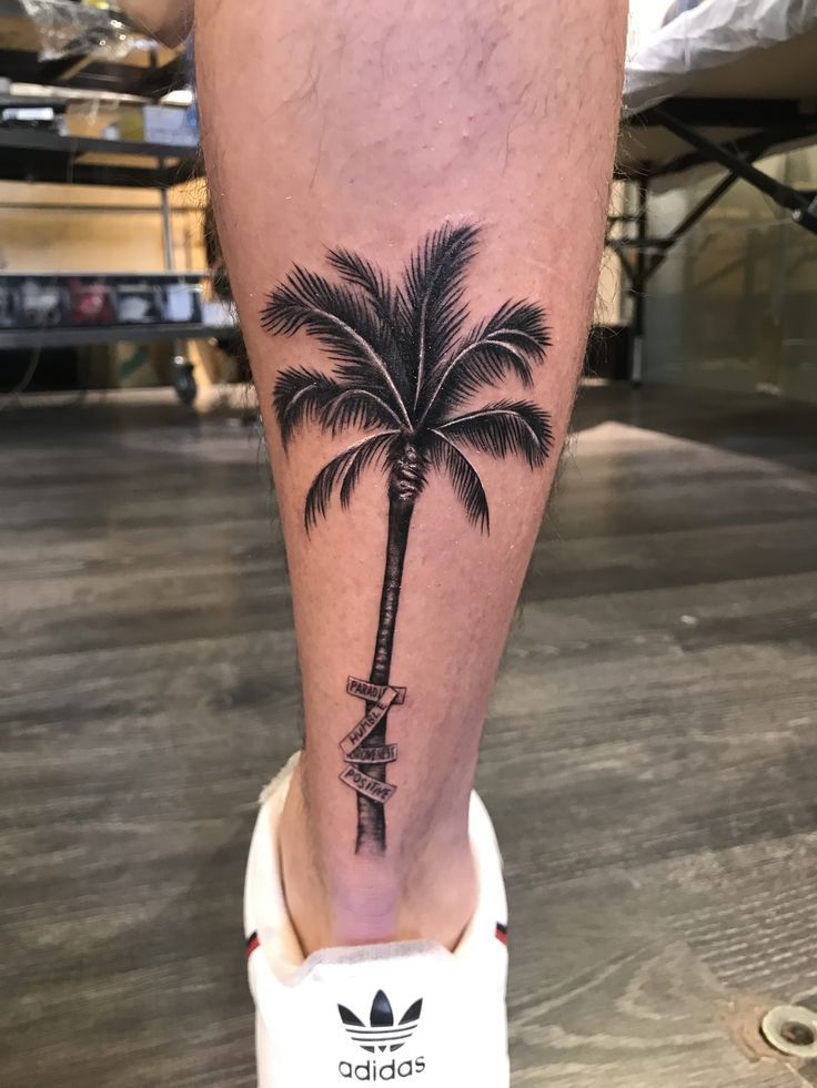 significado de tatuajes de palmeras