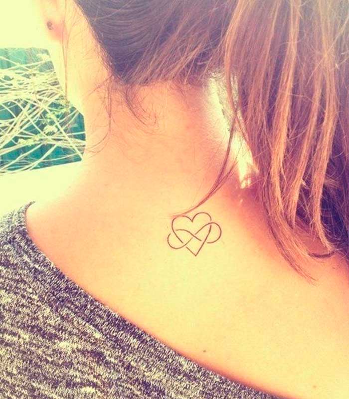 tattoos con infinito para chicas