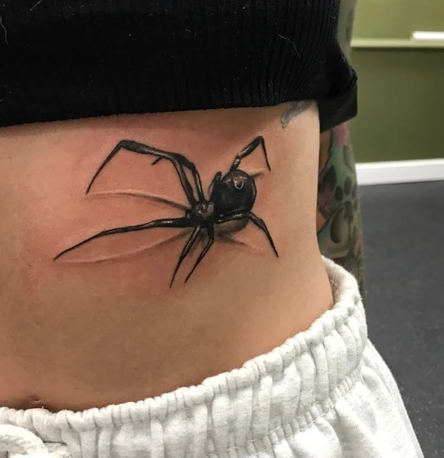tattoos de aranas para damas