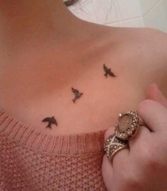tattoos de aves para chicas