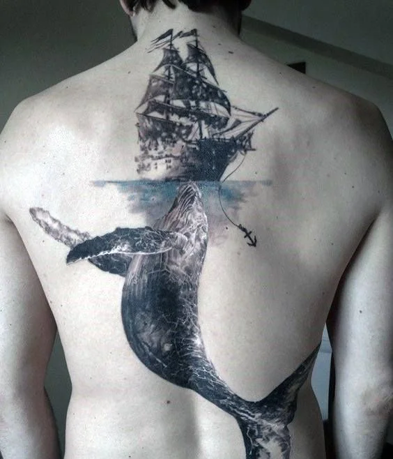 tattoos de ballenas para chicos