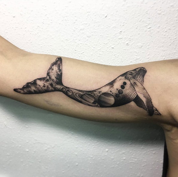 tattoos de ballenas para hombres