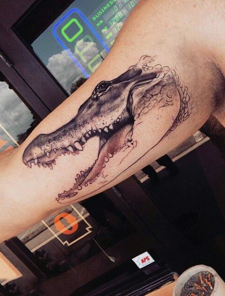tattoos de cocodrilos para hombres
