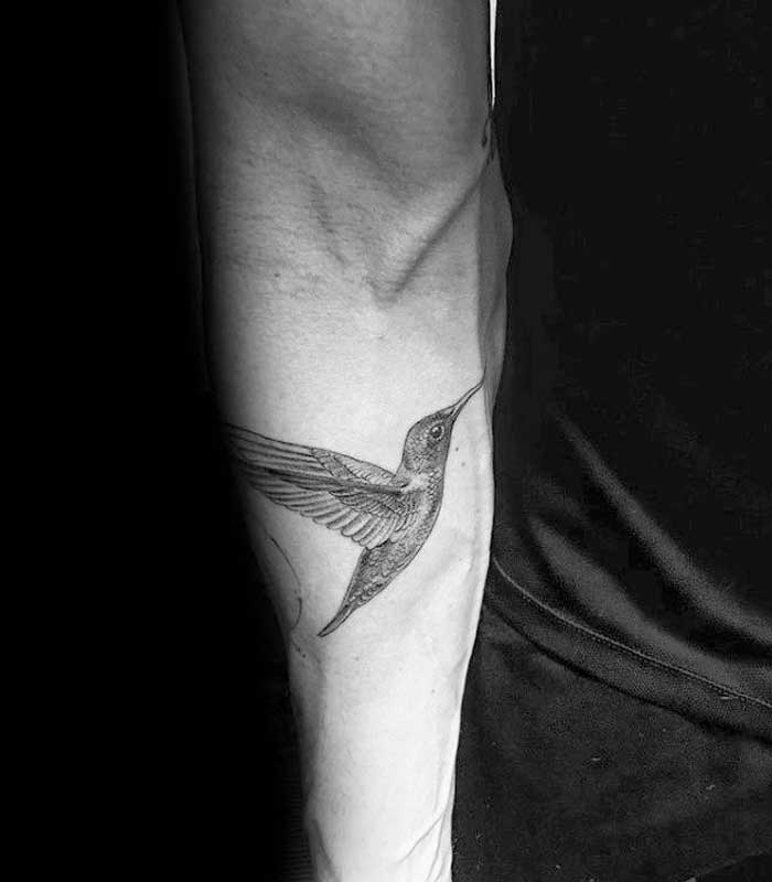 tattoos de colibries para caballeros