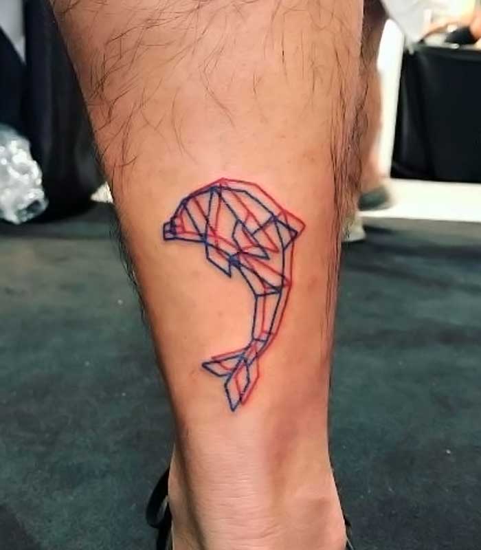 tattoos de delfines para hombres