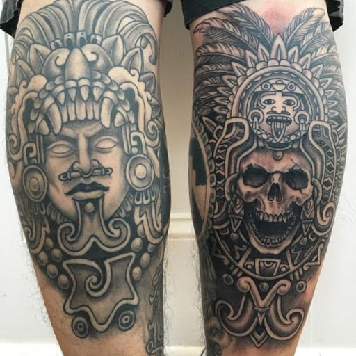 tattoos de dioses aztecas
