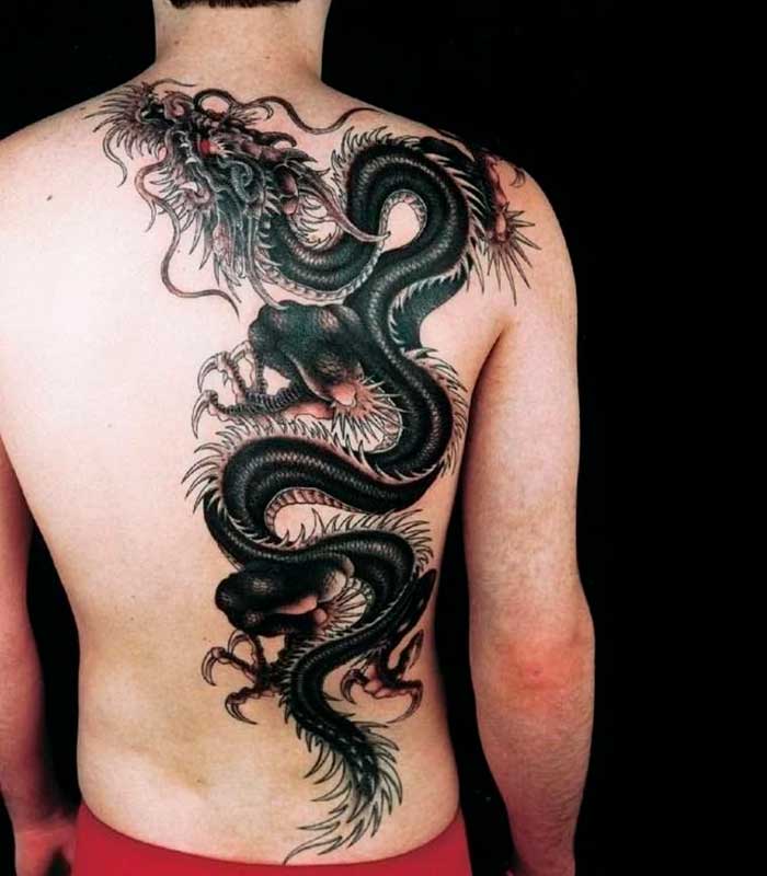 tattoos de dragones para hombres