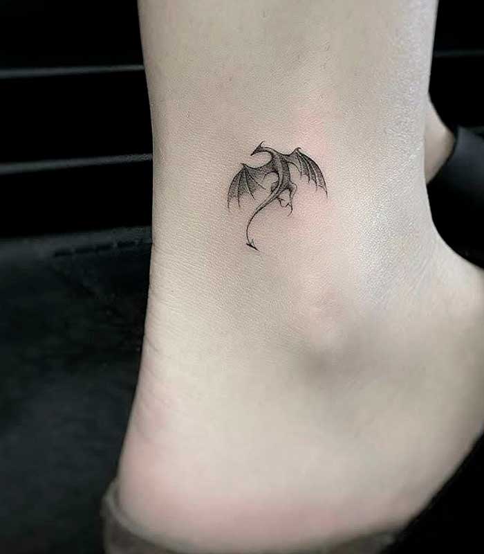 tattoos de dragones pequenos