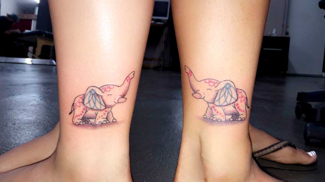 tattoos de elefantes para enamorados