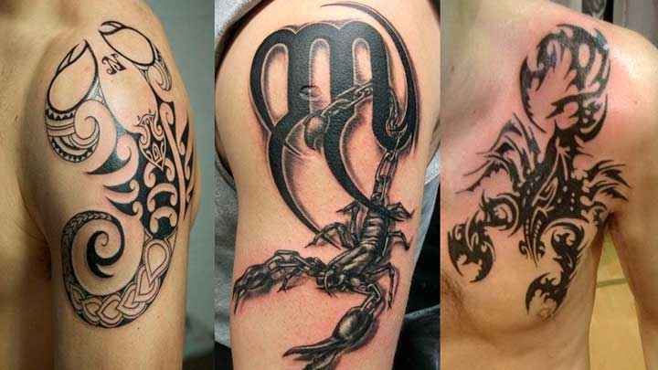 tattoos de escorpiones tribales