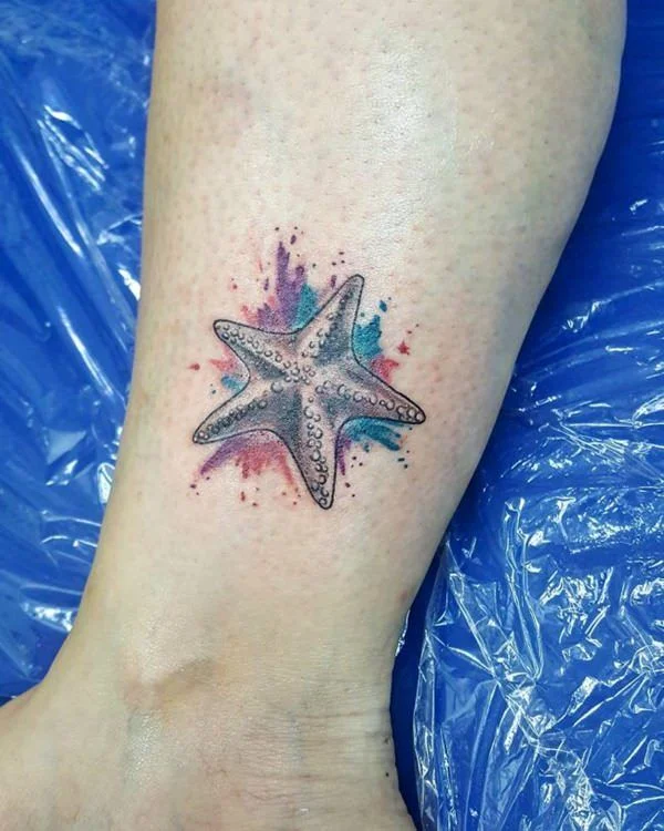tattoos de estrellas de mar