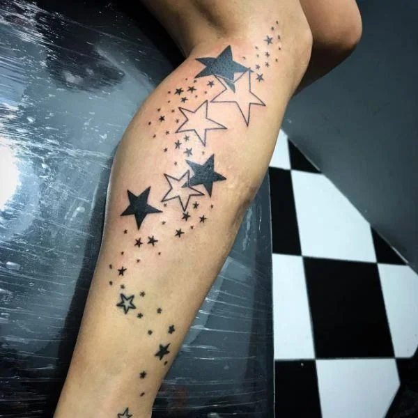 tattoos de estrellas para chicas