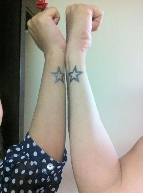 tattoos de estrellas para enamorados