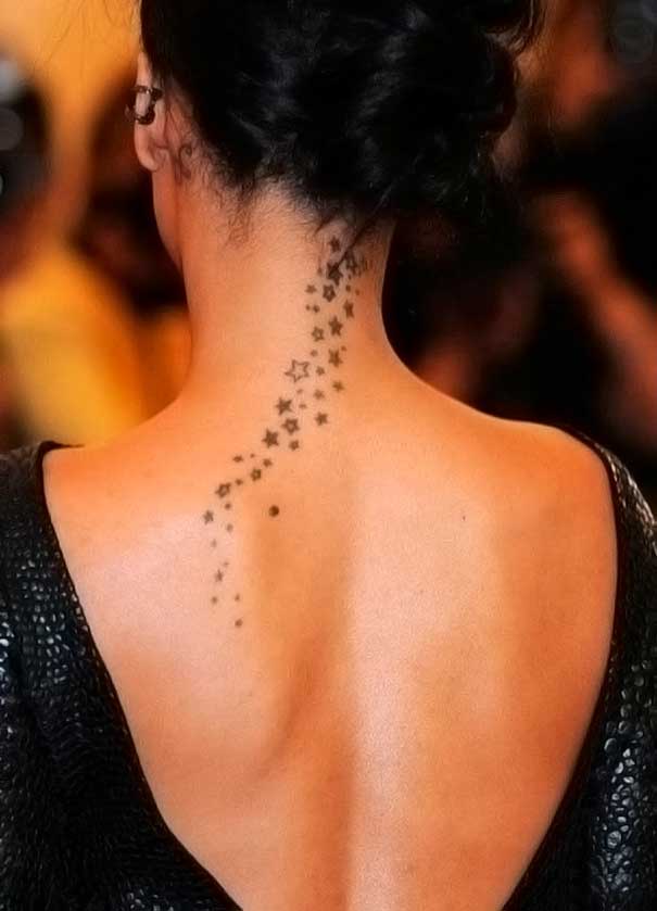 tattoos de estrellas para mujeres