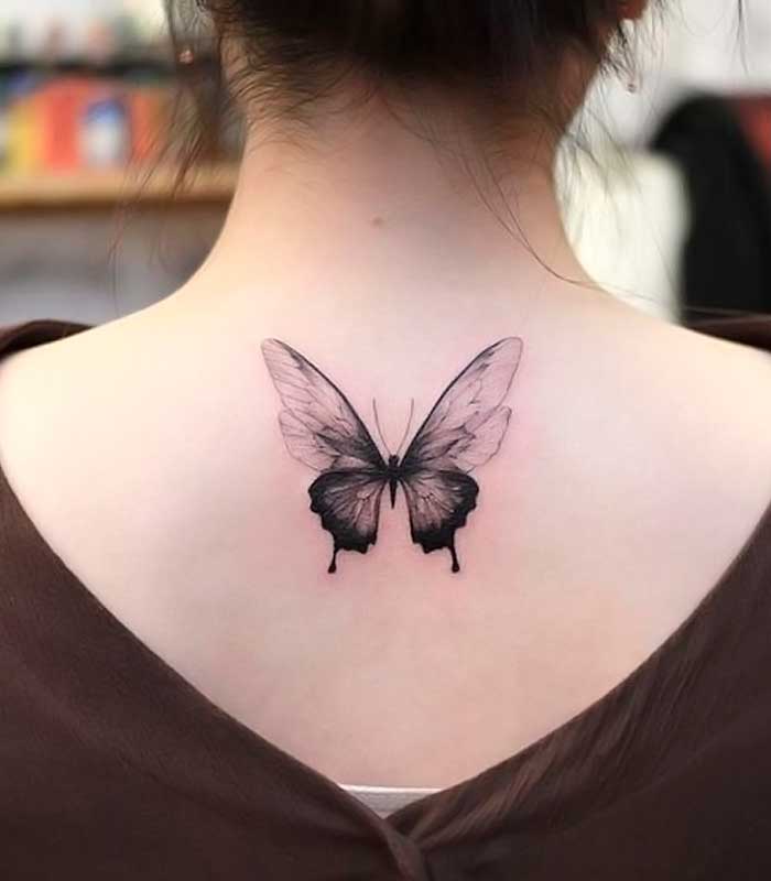 tattoos de mariposas mujeres