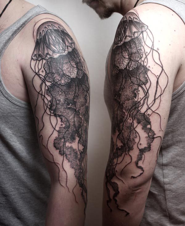 tattoos de medusas para chicos