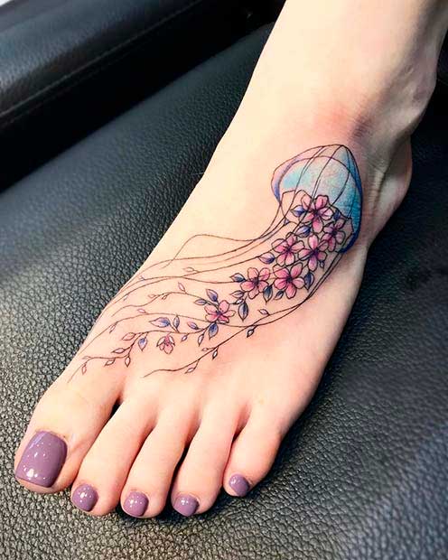 tattoos de medusas para damas