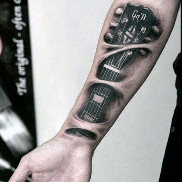 tattoos de musica para chicos