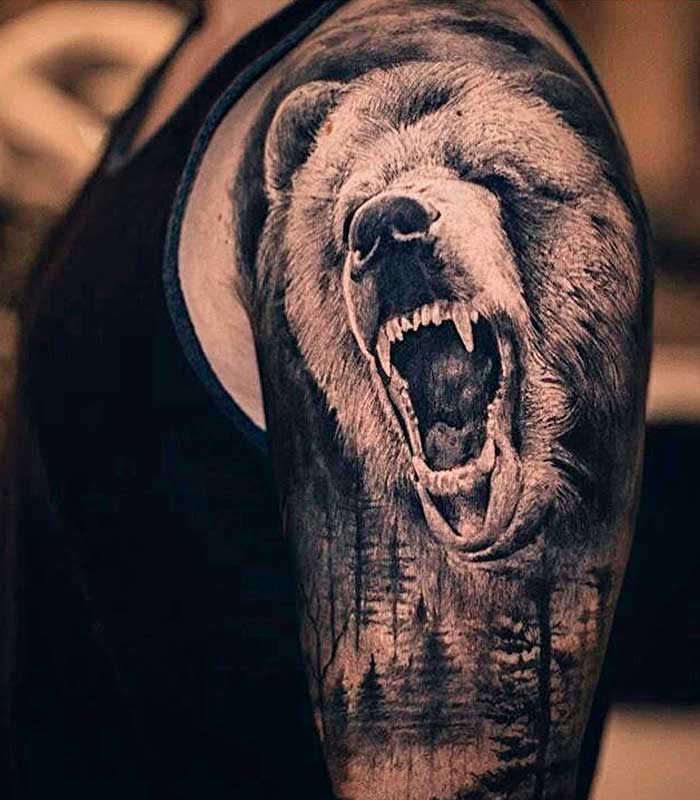 tattoos de osos para chicos